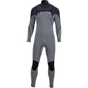 2020 Prolimit Mens Mercury 5/3mm TR Free Zip Wetsuit 14035 - Grey / Black